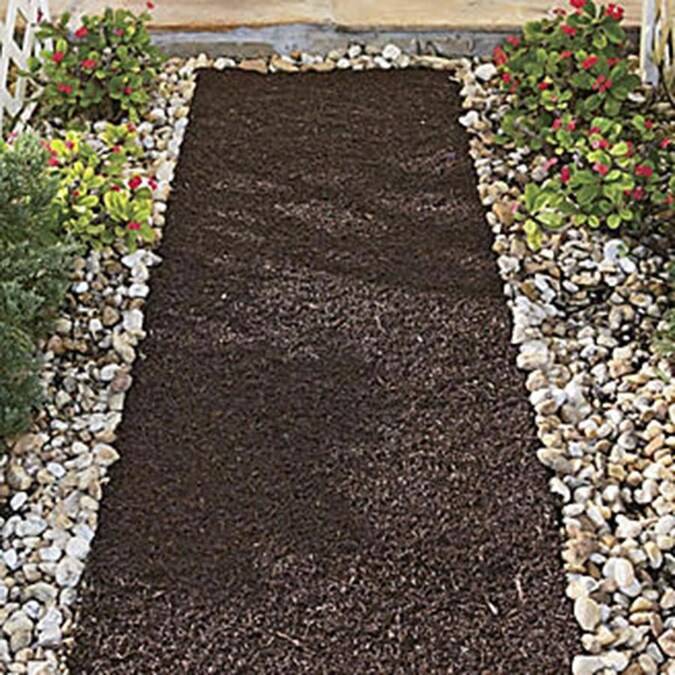 Ft Black Plastic Landscape Edging Roll