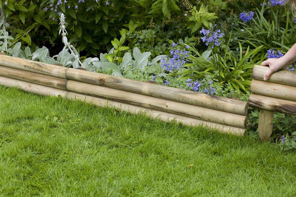 Easy Premium Cedar Edging Lawn