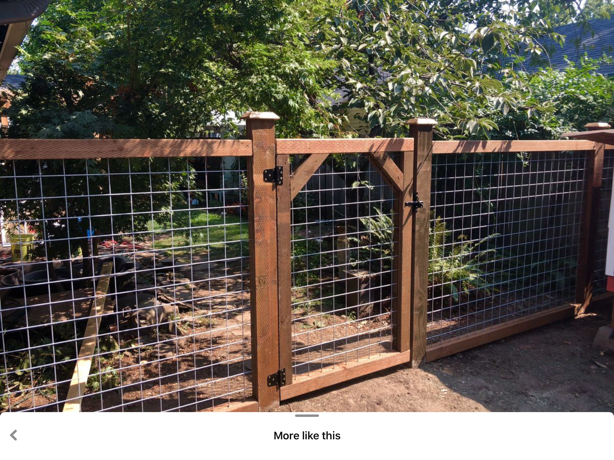 Farm Fence W Wire Mesh Modern Design