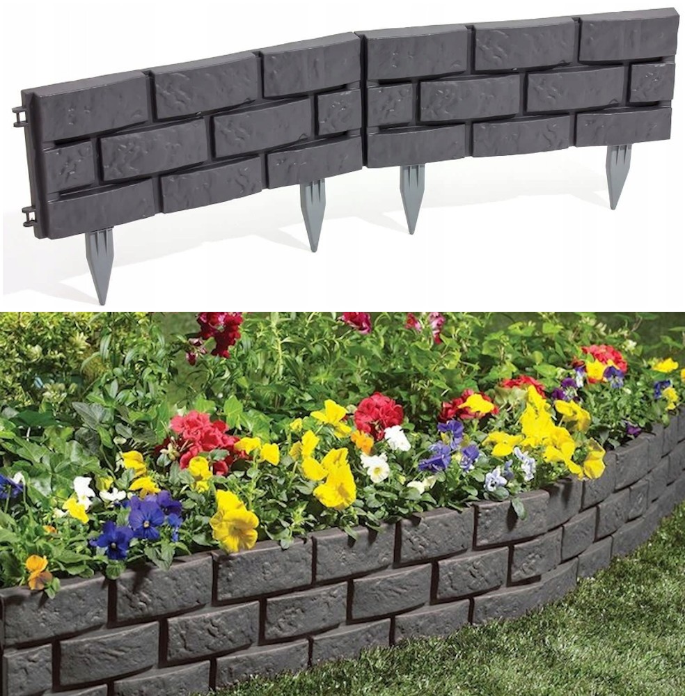 19 Plastic Garden Border Fence Ideas You Cannot Miss | SharonSable