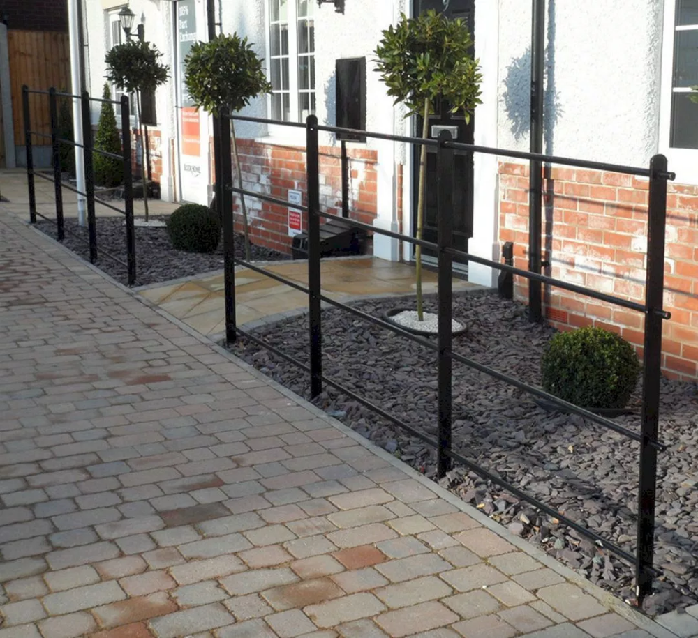 Black Iron Fence