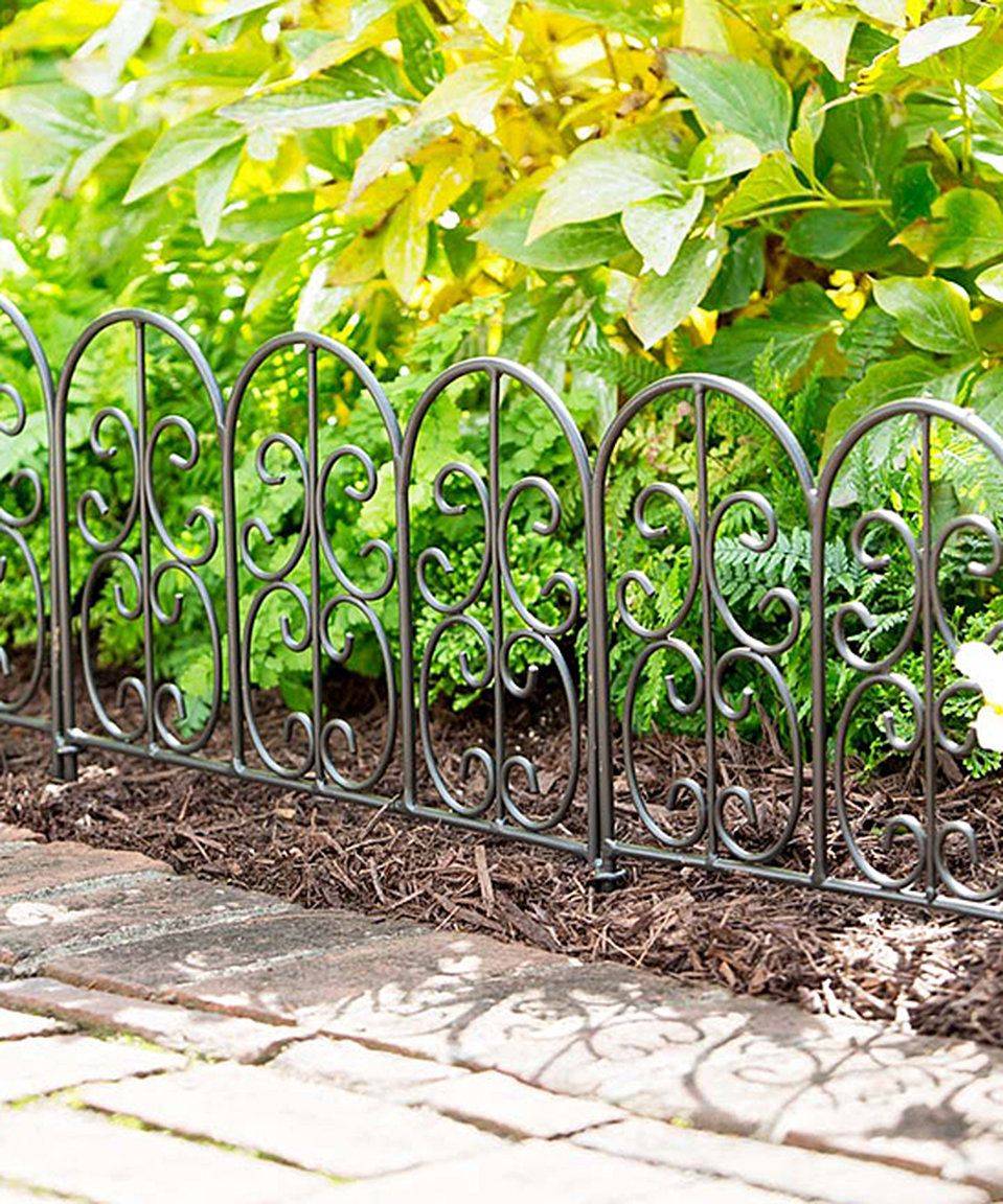 Decorative Border Fence Panel Cemetery Gate Garden Art Deco Cast Iron