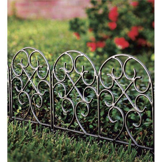 Lady Bed Metal Garden Fencing