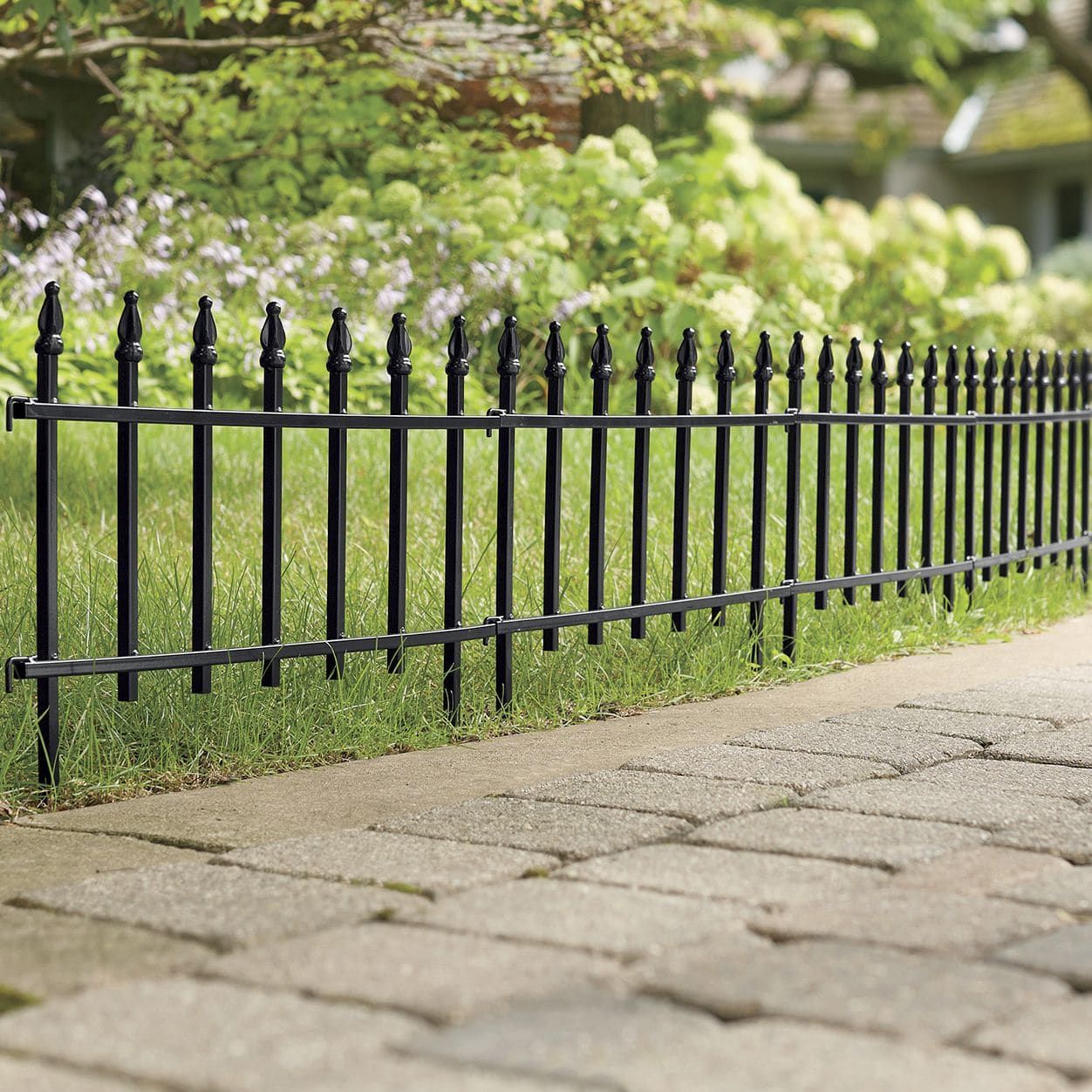 Scrolled Metal Garden Fence Metal Garden Fencing
