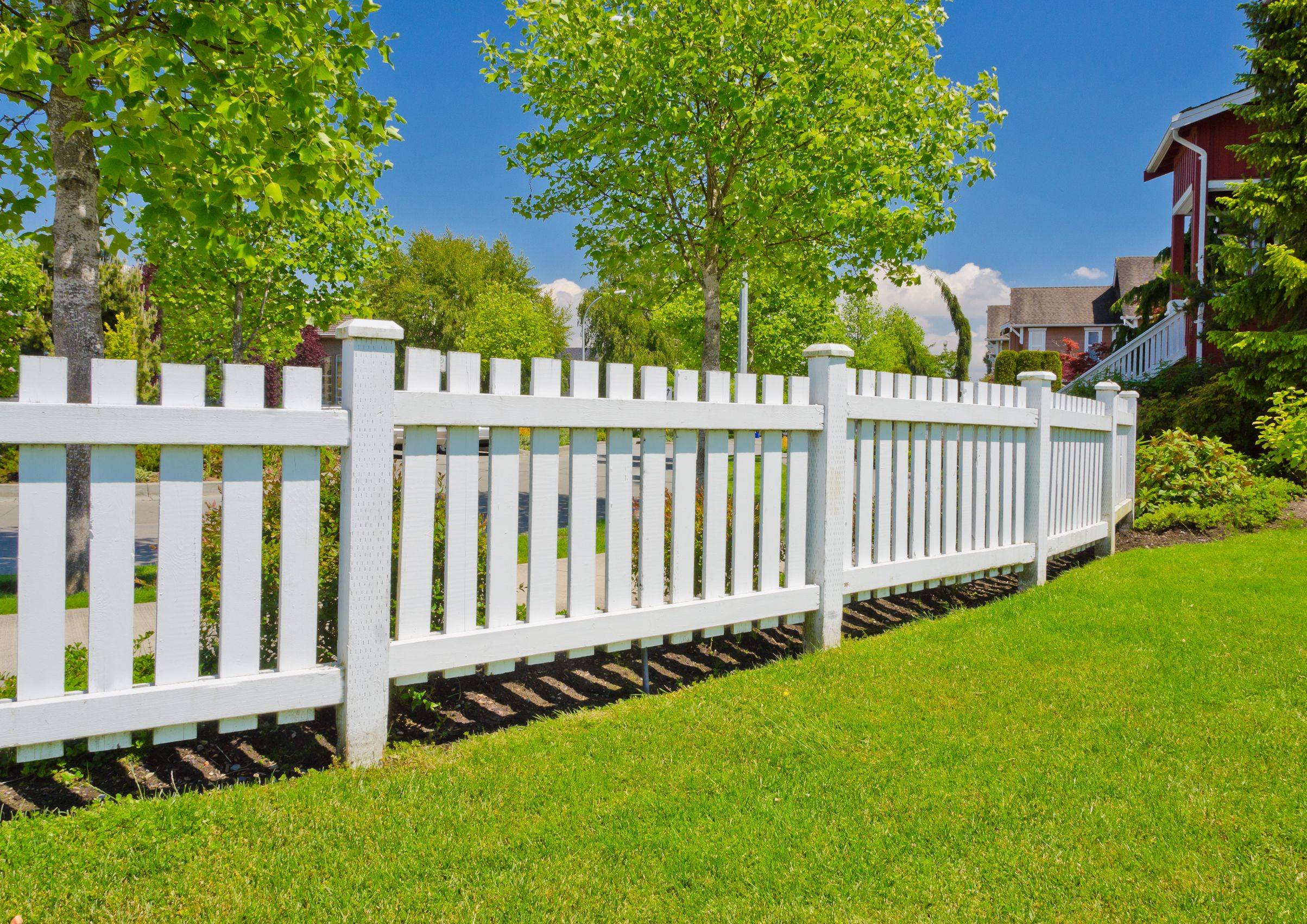 Garden Ideas Fence Borders