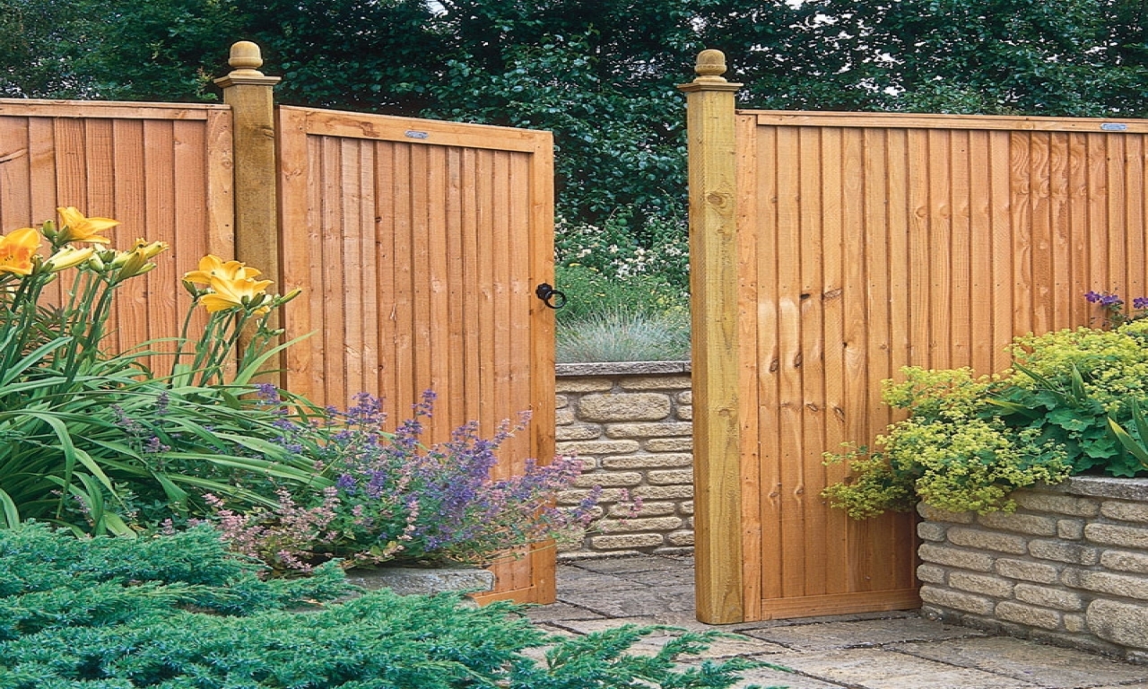 Wooden Garden Fence