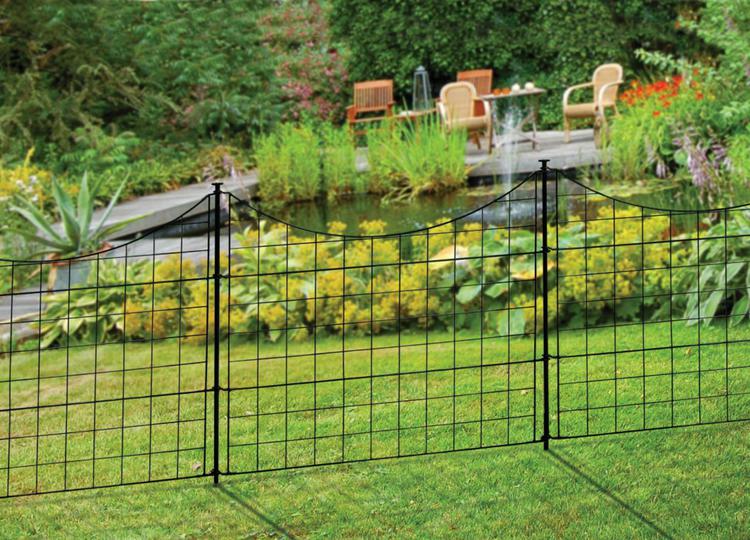 Picket Fence Garden Border Edging