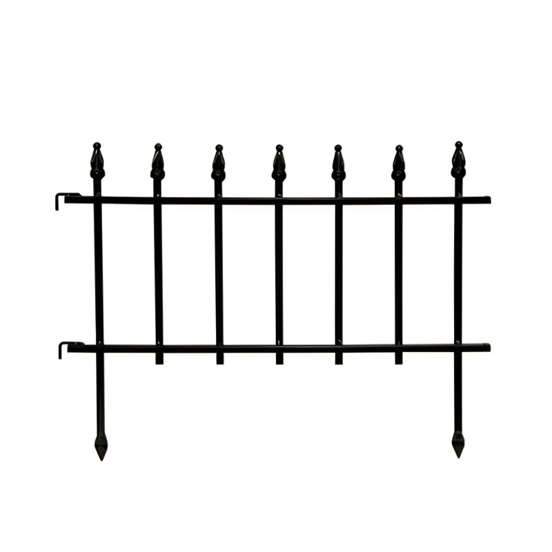 Black Garden Fence