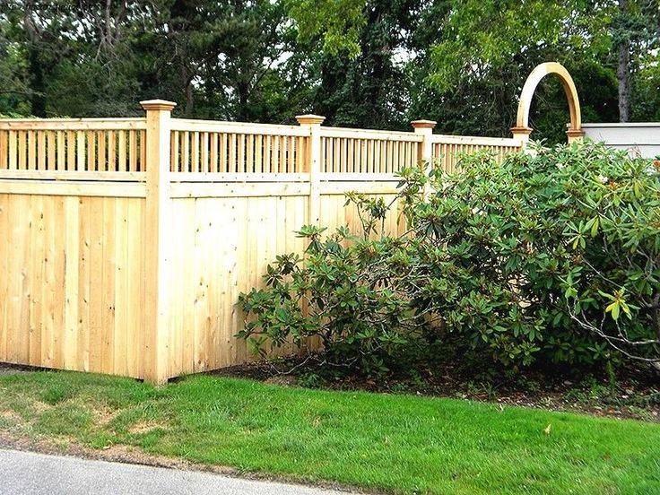 Resin Picket Garden Fence