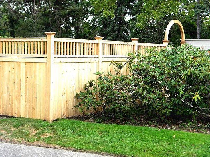 Resin Picket Garden Fence