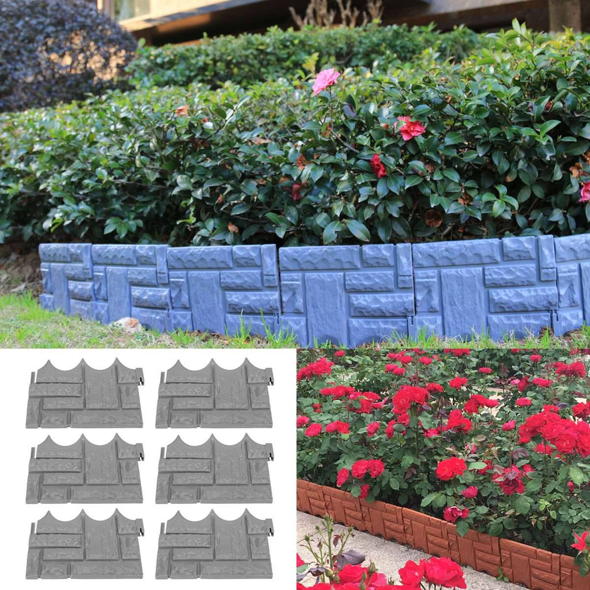 Flower Bed Fencing Ideas