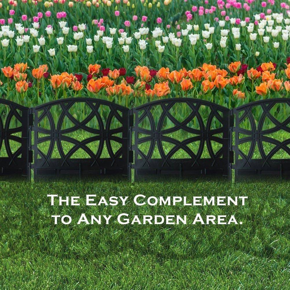 Beautiful Raised Flower Bed Stone Border Landscaping Retaining