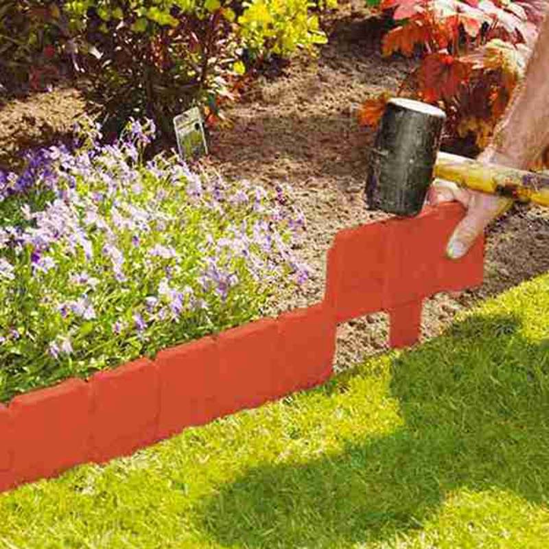 Fancy Garden Bed Borders Ideas