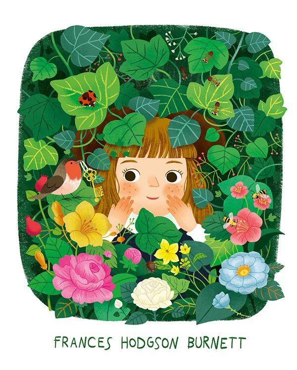 The Secret Garden Laura Wood Illustration Wood Illustration
