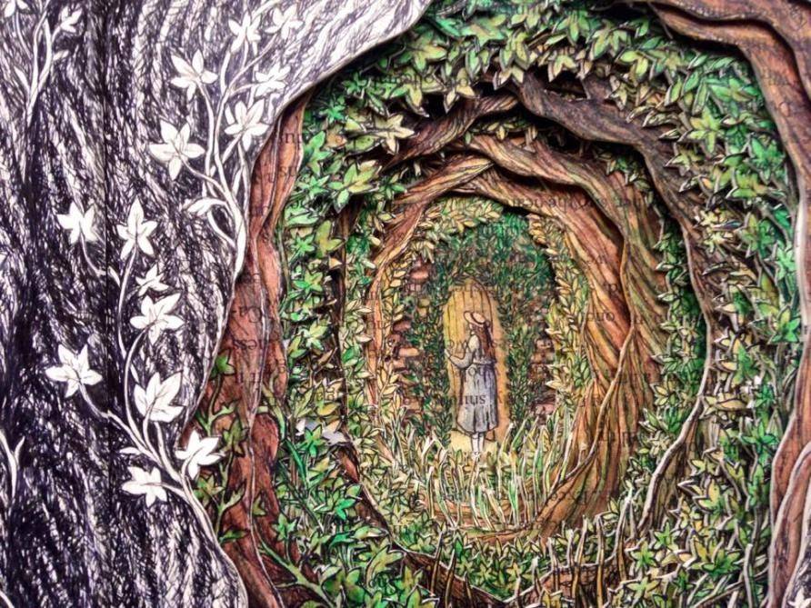 New Drawing Pencil Forest Secret Gardens Ideas