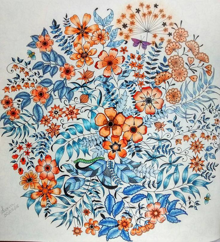 22 Secret Garden Coloring Book Ideas Worth to Check | SharonSable