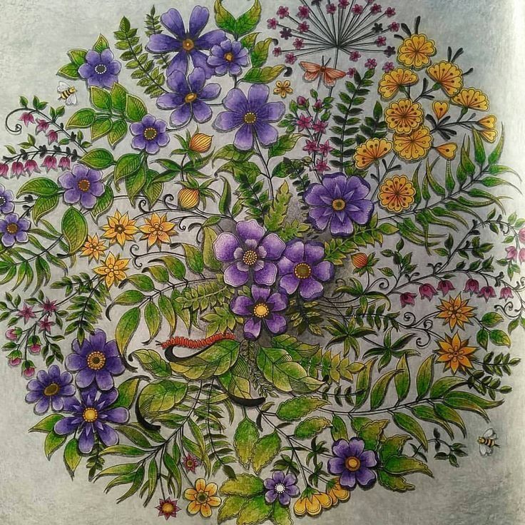 22 Secret Garden Coloring Book Ideas Worth to Check | SharonSable