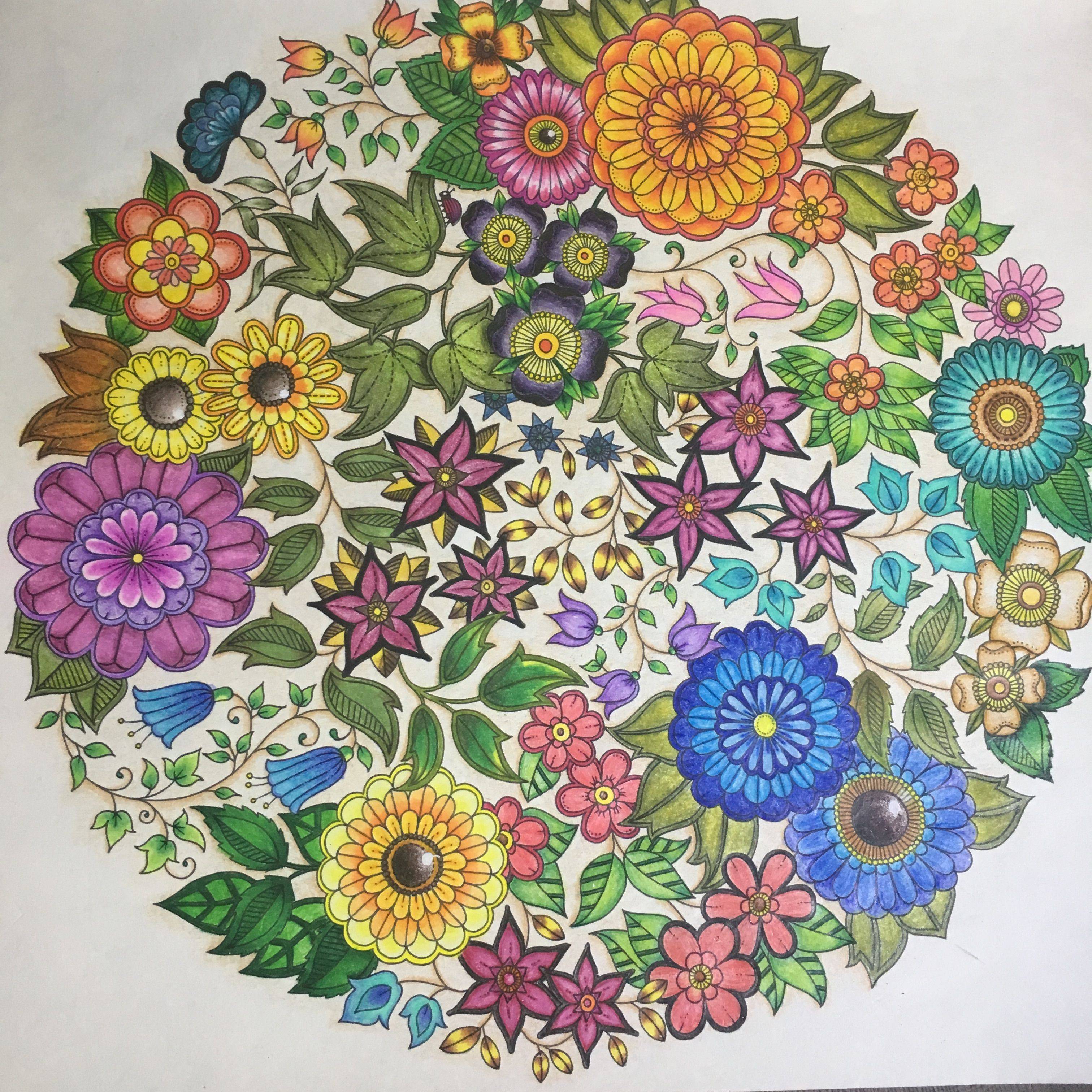 Sumaya Johanna Basford Colouring Gallery Secret Garden