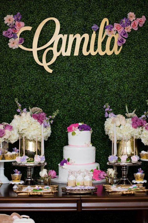 Garden Themed First Birthday Party Food And Drink Ideas