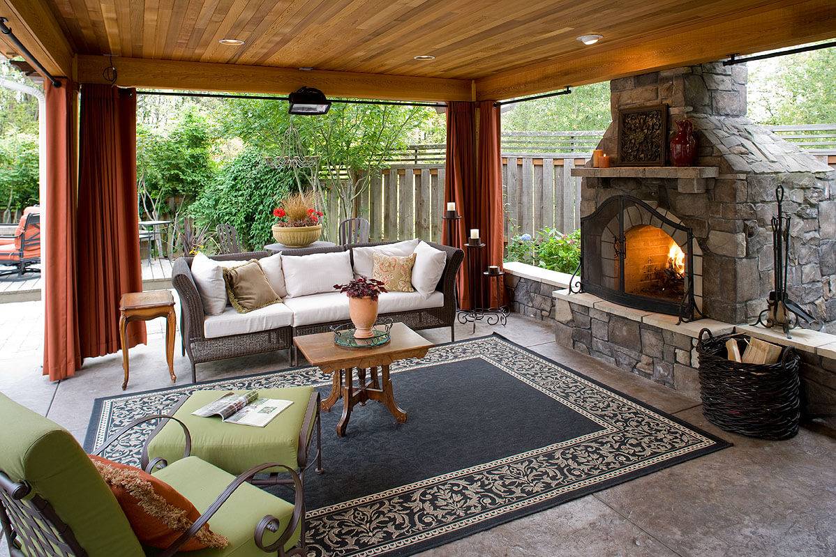 Outdoor Living Room Design Ideas