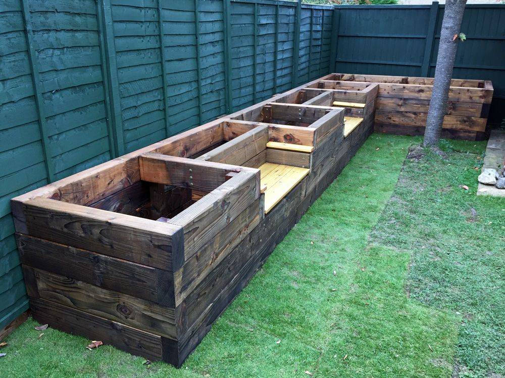 Macrocarpa Raised Garden Beds Besters Outdoor Living