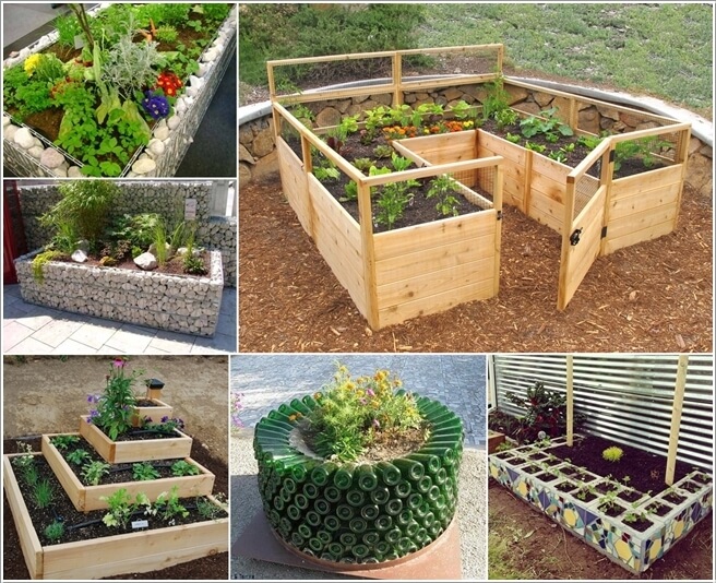 Creative Raised Bed Garden Ideas