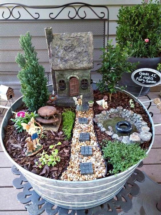 Miniature Fairy Tale Gardens