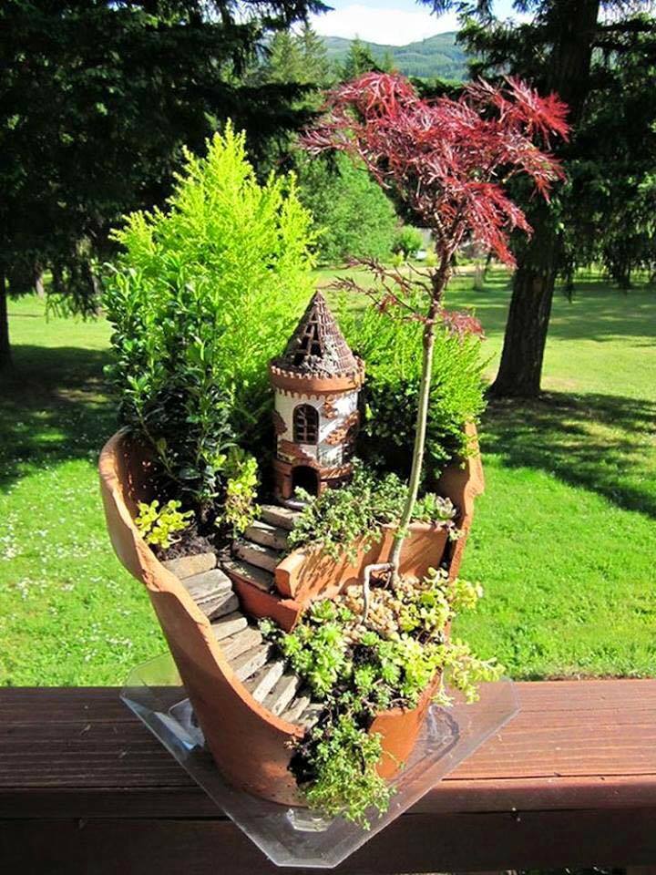 Miniature Fairy Tale Gardens