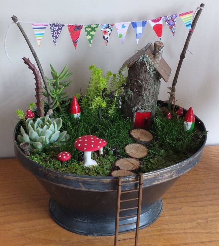 Fairy Garden Container Ideas