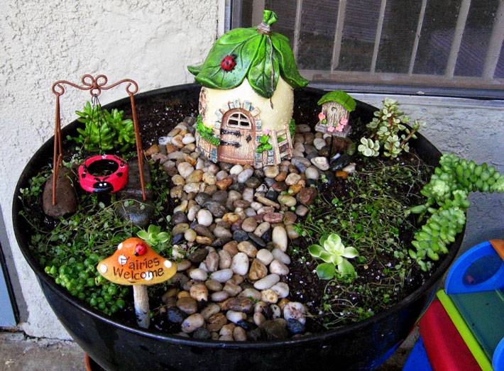 Fairy Garden Container Ideas