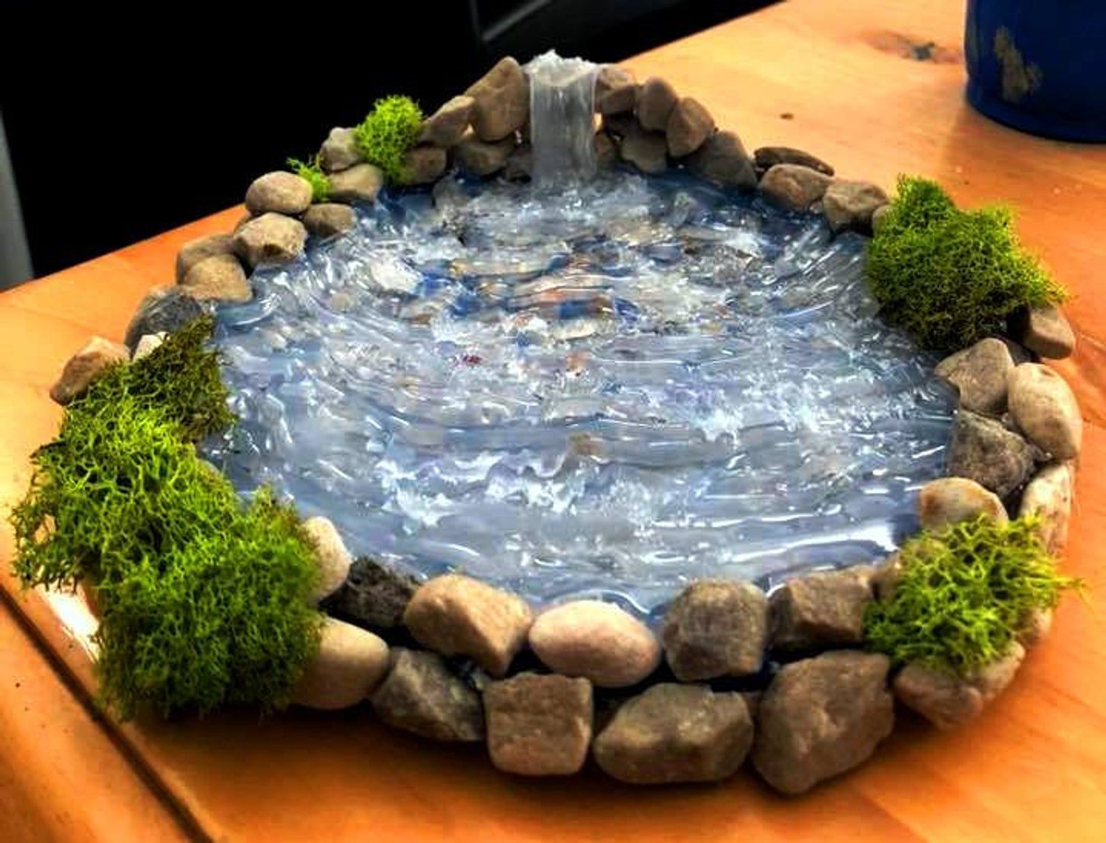 Waterfall Miniature Garden