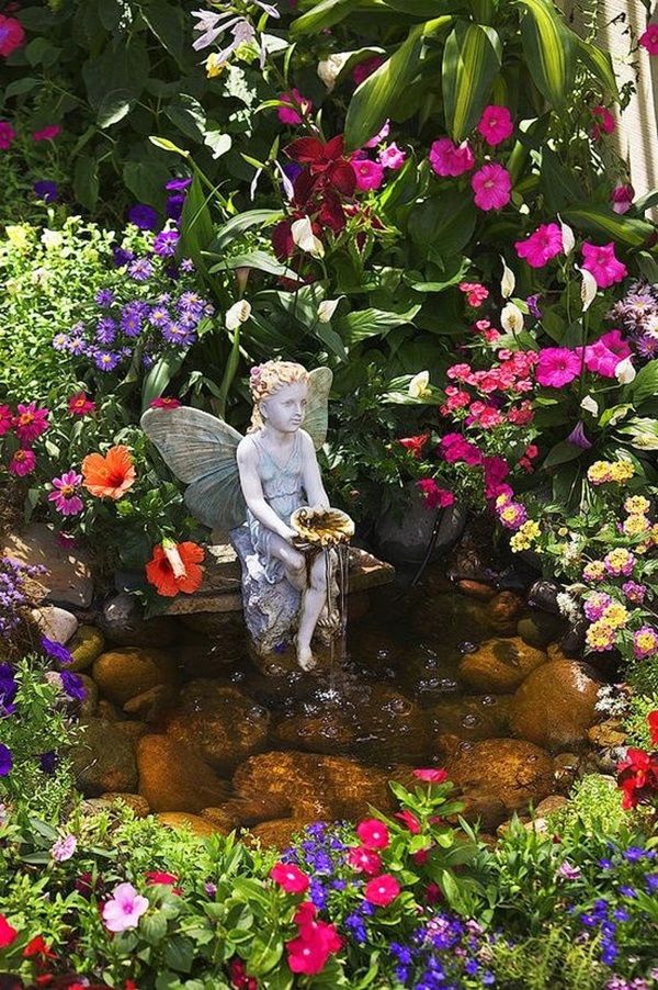 Waterfall Fairy Garden Youtube