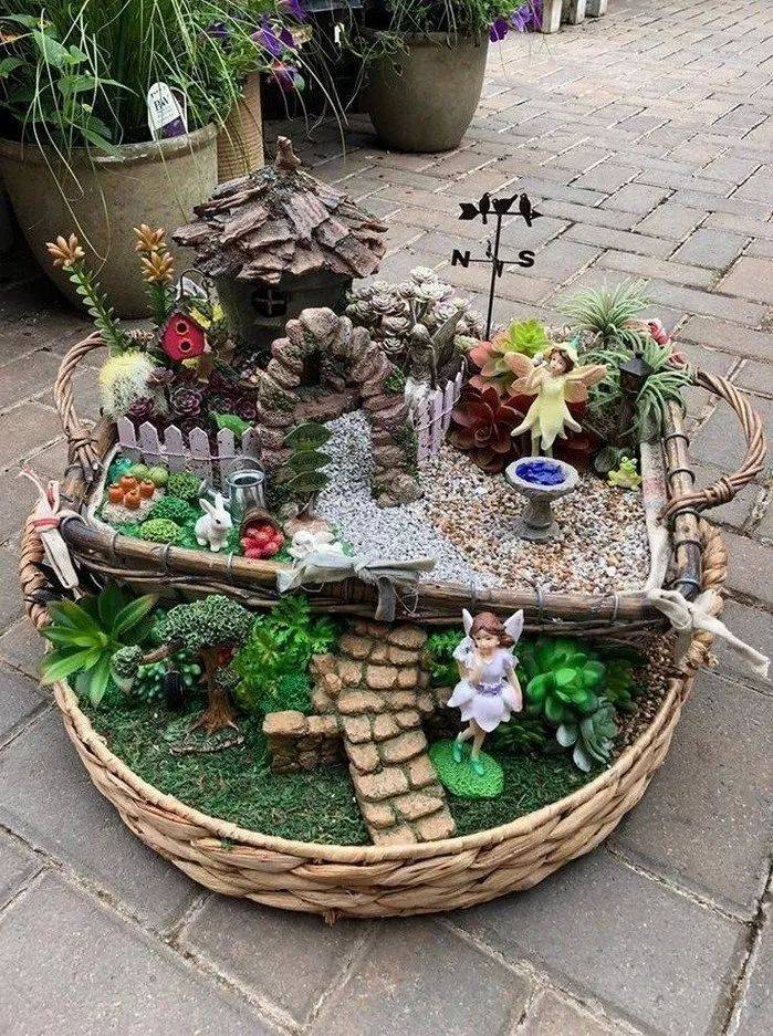 Lovely And Magical Miniature Fairy Garden Ideas