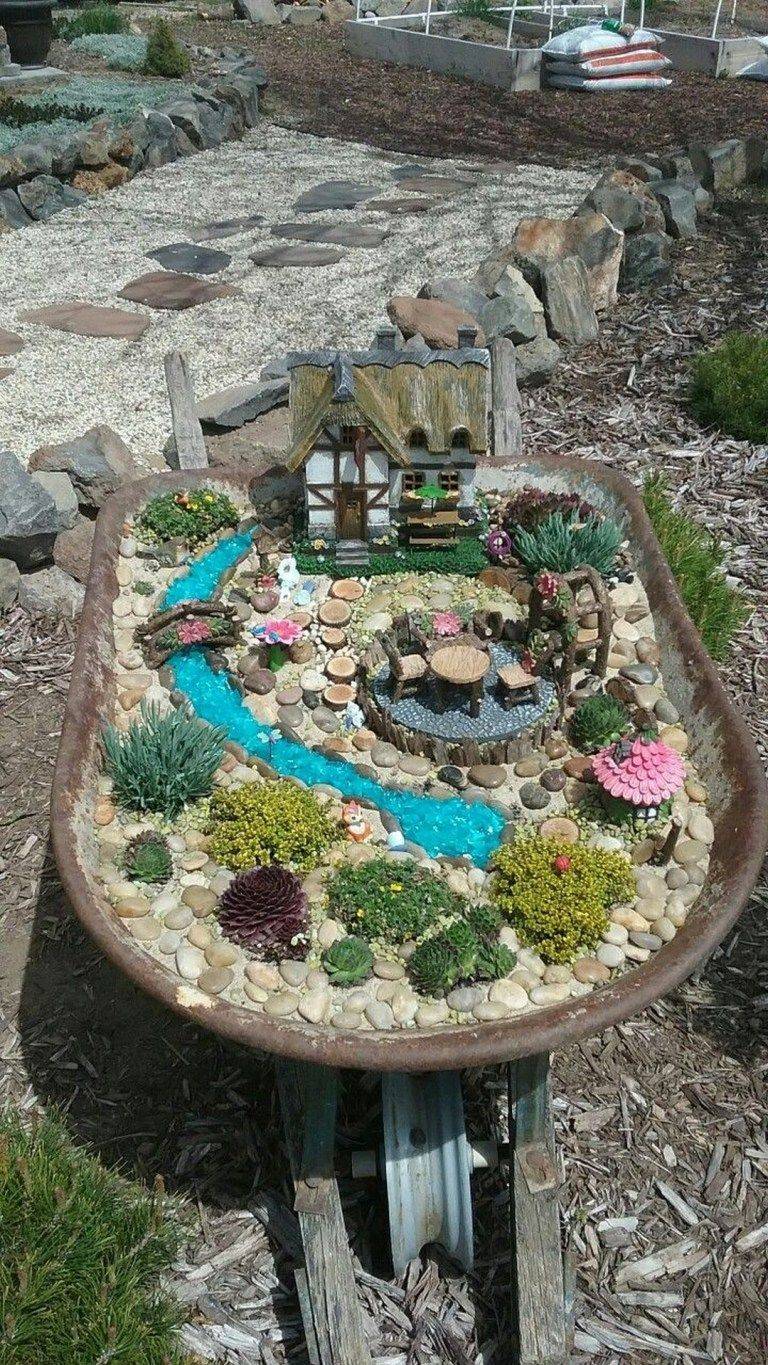 Awesome Beautiful Fairy Garden Ideas