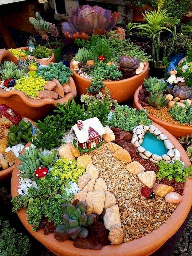 Unique And Beautiful Fairy Garden Ideas