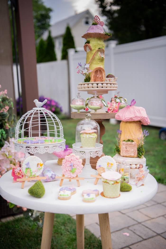 Karas Party Ideas Enchanted Fairy Garden Birthday Party