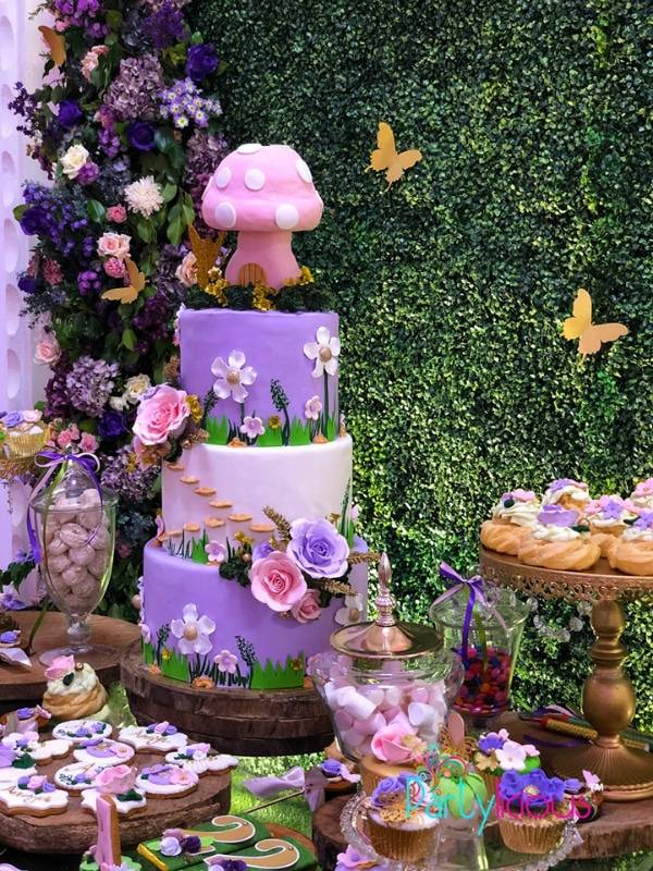 Karas Party Ideas Fairy Garden Themed St Birthday Party