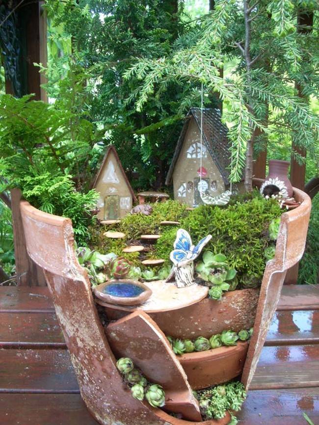 Diy Junk Garden Art Garden Junk