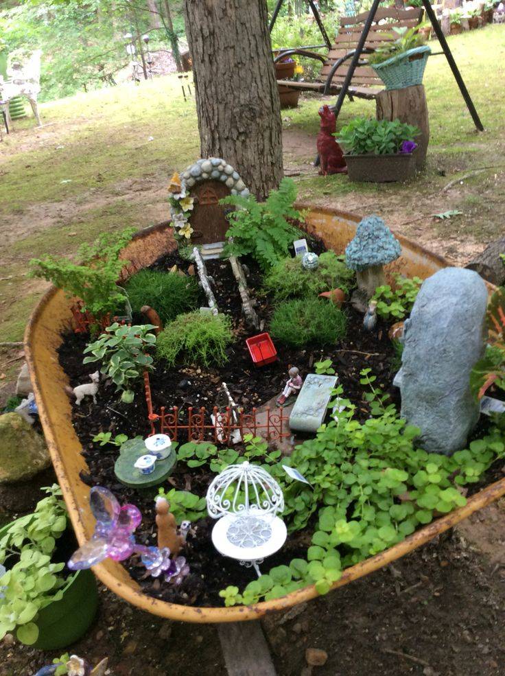 The Kitchen Fairy Garden Organized Clutter