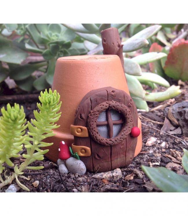 Cute Diy Polymer Clay Fairy Garden Ideas