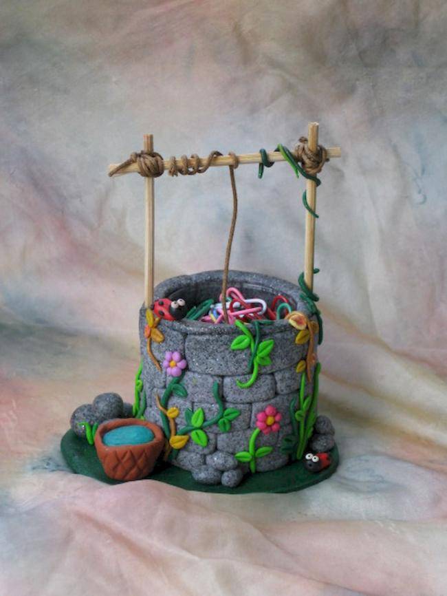 Cute Diy Polymer Clay Fairy Garden Ideas