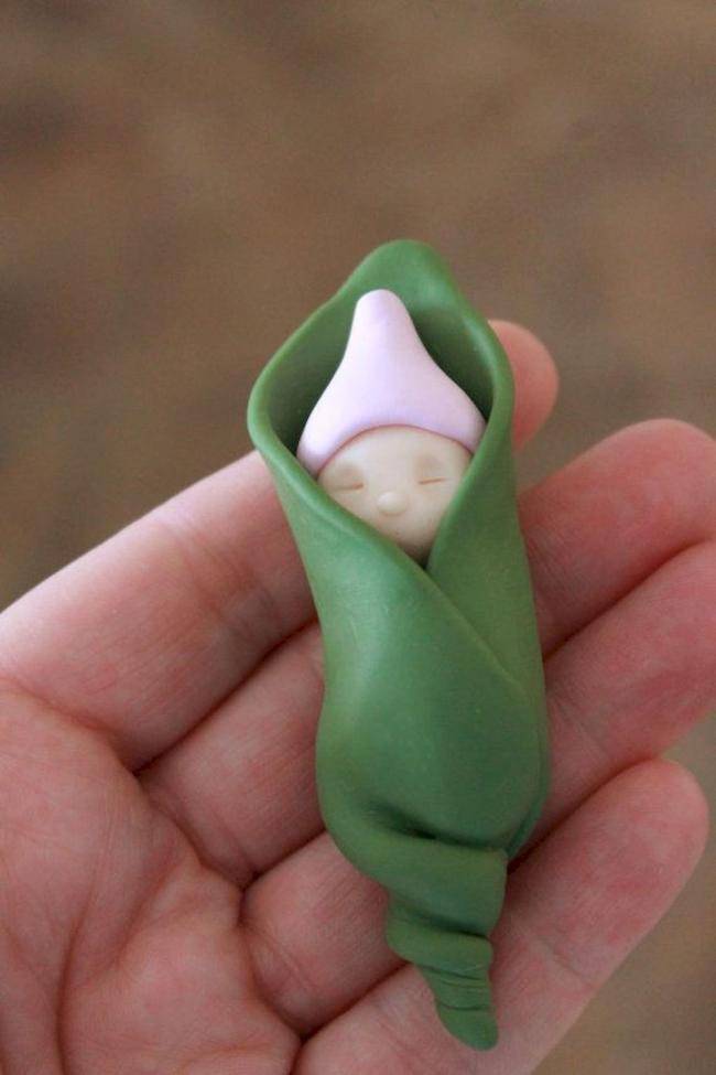 Cute Diy Polymer Clay Fairy Garden Ideas