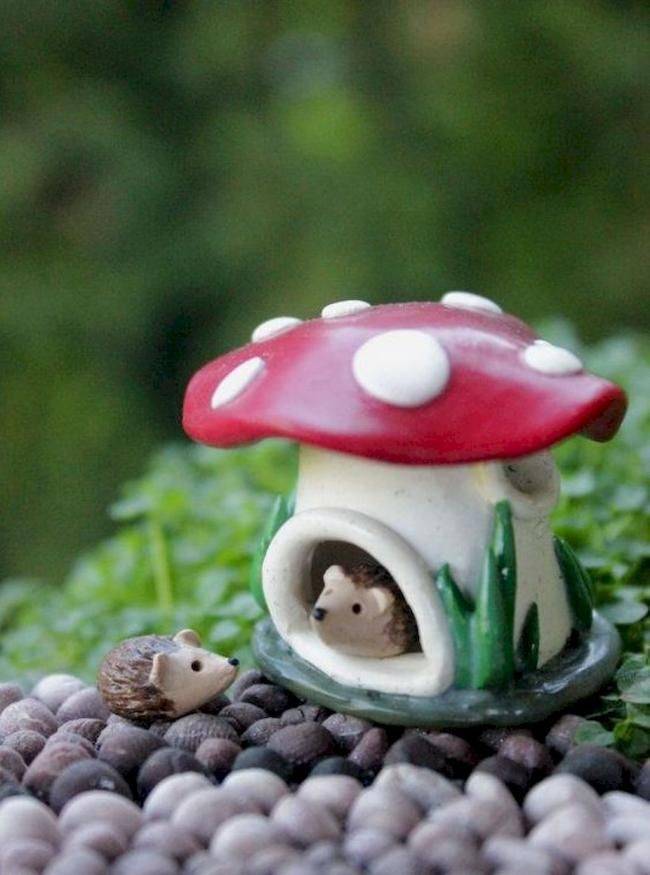 Cute Diy Polymer Clay Fairy Garden Ideas