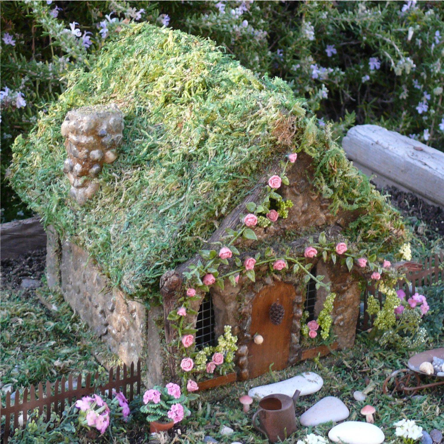 Diy Fairy Garden And Fairy House Tutorial Sew Much Ado