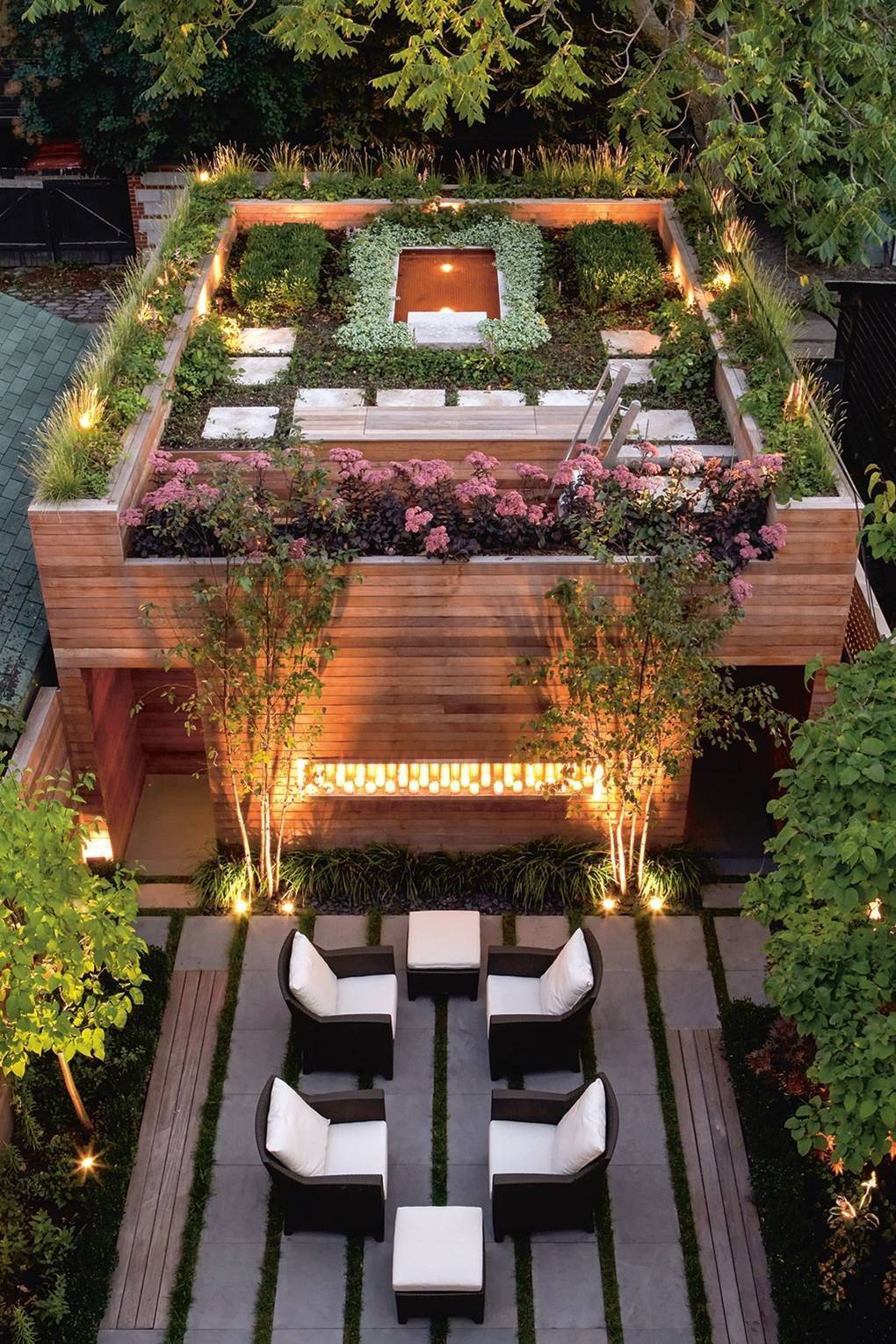 Small Rustic Terrace Garden Design Ideas