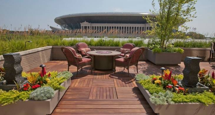 Modern Roof Terrace Design