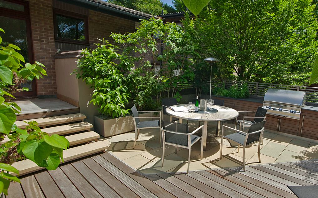 London Small Roof Garden Ideas