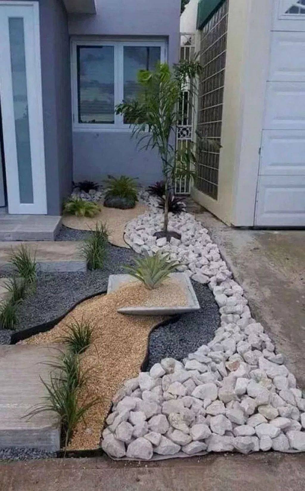 Backyard Gravel Garden Design Ideas