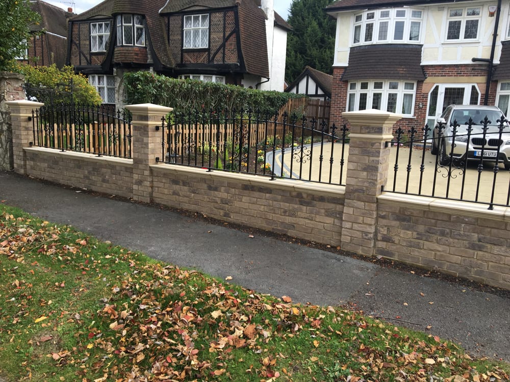 23 Front Garden Wall Ideas UK Worth a Look SharonSable