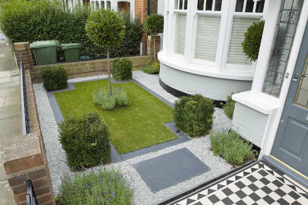 Graceful Small Front Garden And Driveway Ideas